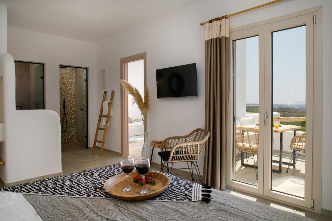 Naxos Earth Suites Mikri Vigla Bagian luar foto