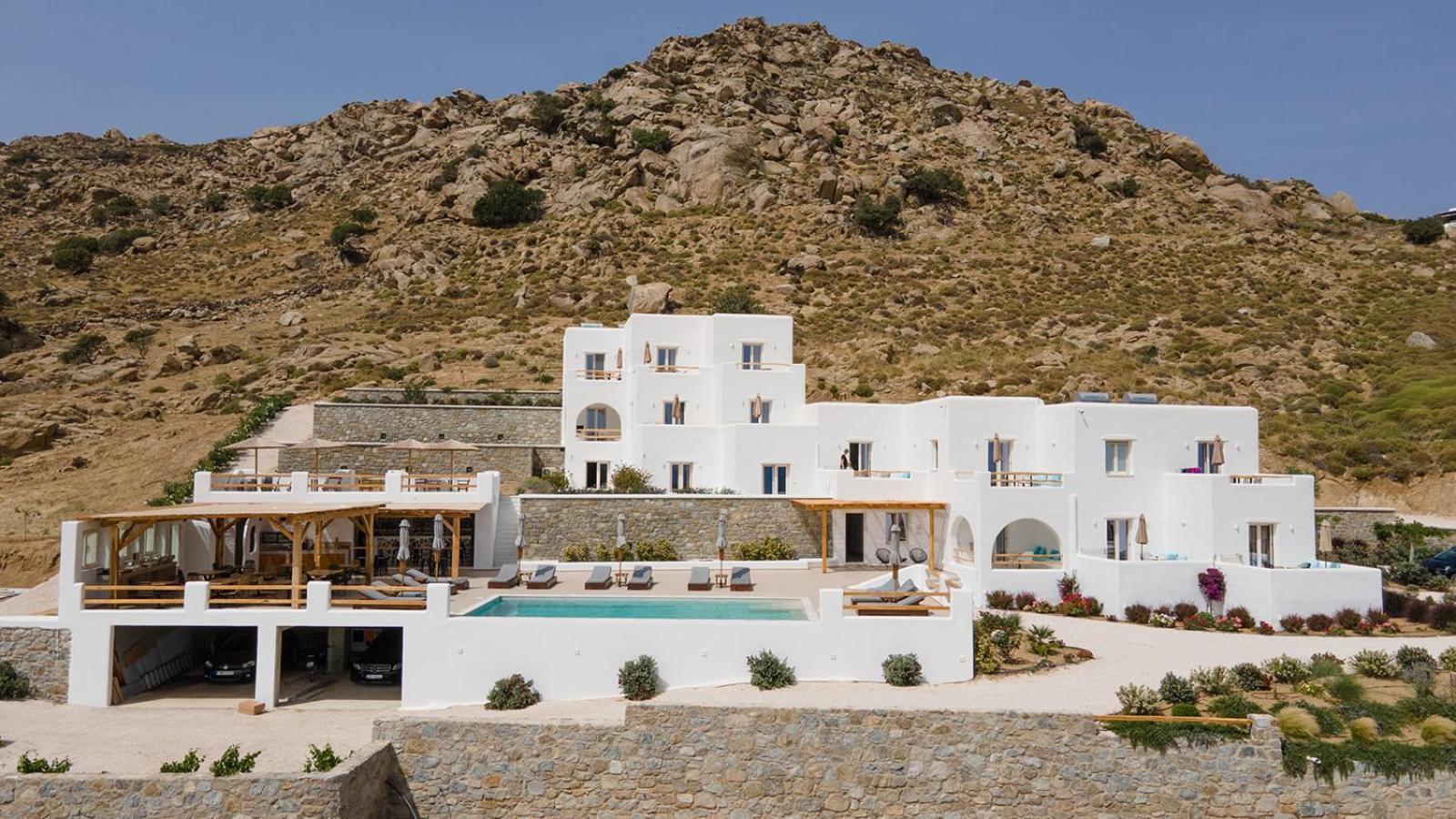 Naxos Earth Suites Mikri Vigla Bagian luar foto